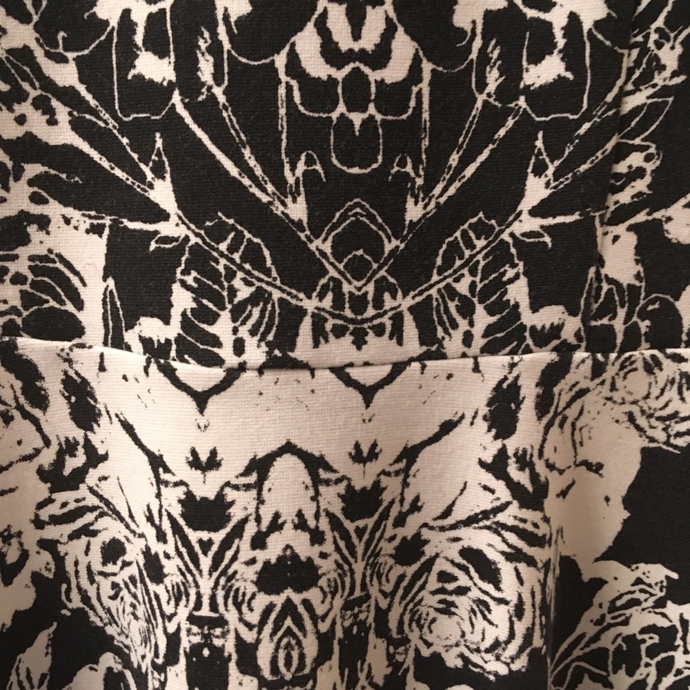 UO Ink Pattern Mini Dress - Picture 3 of 5